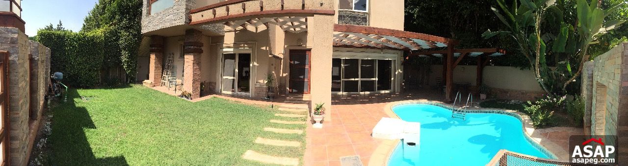 Apartment with Pool for Rent in Katameya Heights