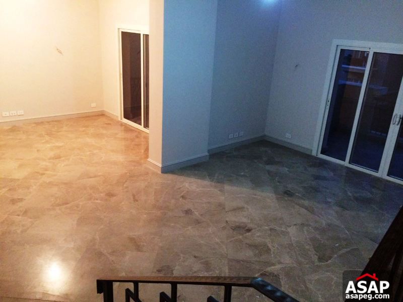 Penthouse with Garden View for Rent in Katameya Plaza Penthouse with Garden View for Rent in Katameya Plaza