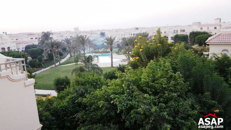 Furnished Villa with Big Garden for Rent in New Cairo