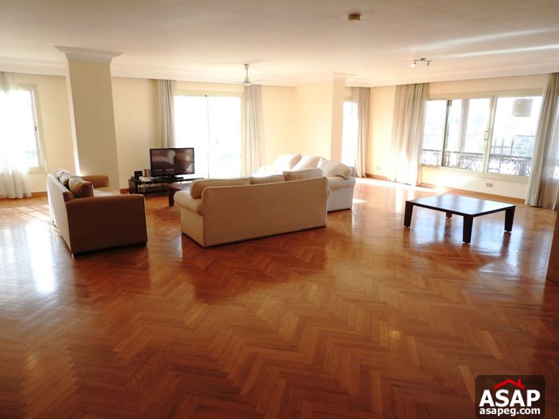 Furnished Apartment with Big Terrace in Maadi Furnished Apartment with Big Terrace in Maadi