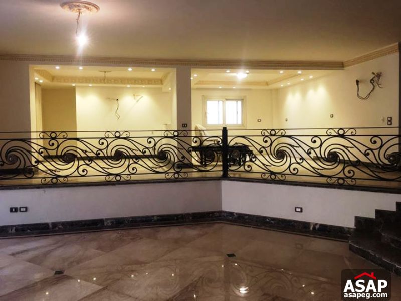 Duplex with Garden for Rent in West Golf - New Cairo