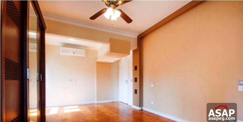 Semi Furnished Apartment with Terrace in Zamalek for Sale