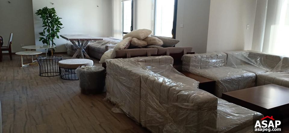 Ground floor for rent in New Cairo compounds - Eastown