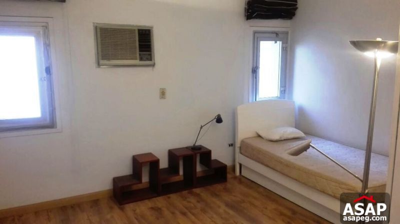 Furnished Apartment with Balcony for Rent in Maadi