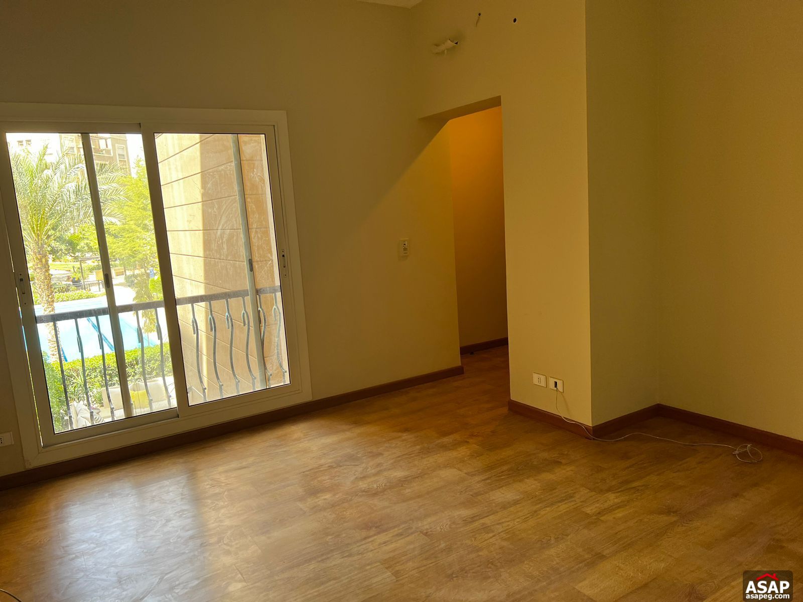 Apartment with Pool View for Rent in Katameya Plaza Apartment with Pool View for Rent in Katameya Plaza