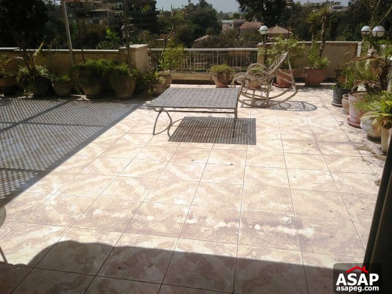 Furnished Roof for Rent in Sarayat EL Maadi