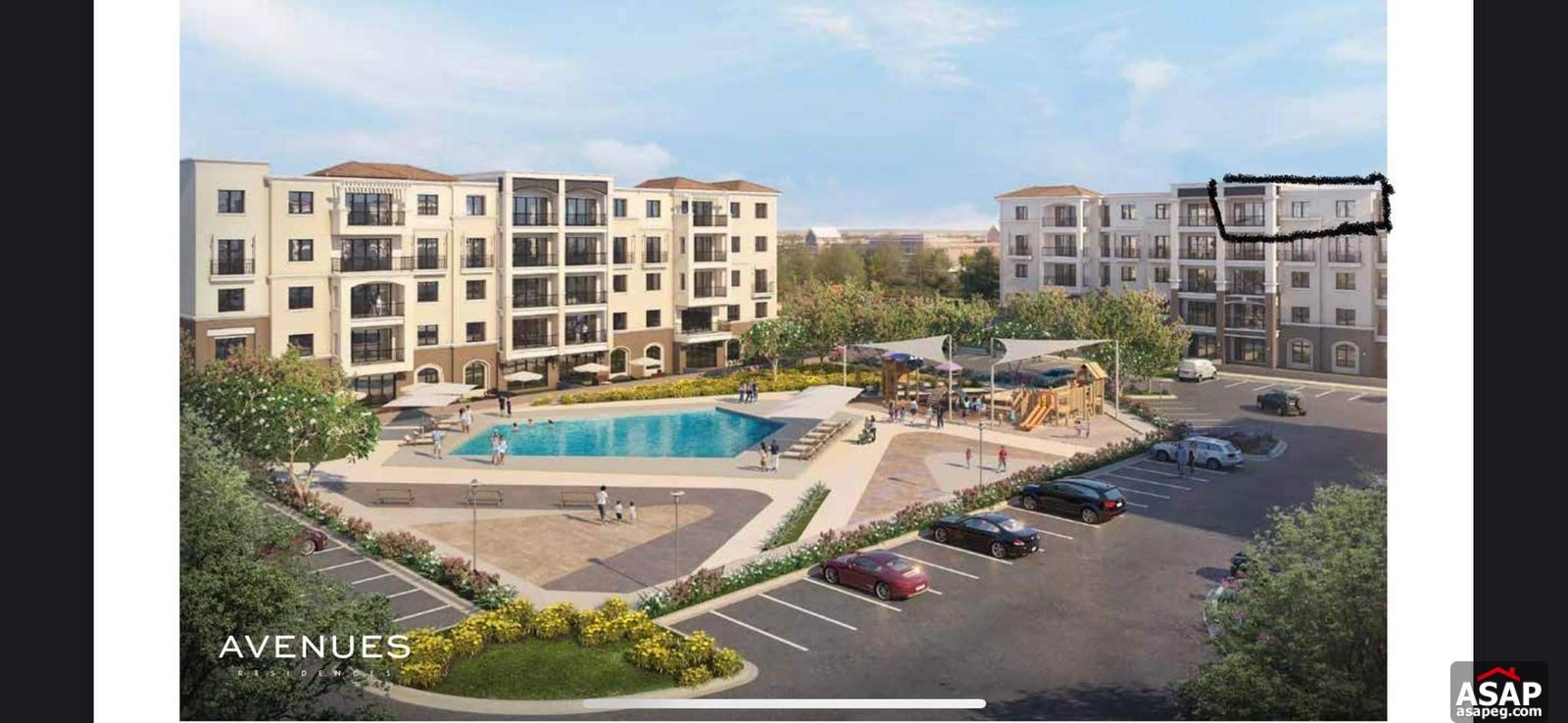 Apartment for Sale in Mivida Compound Apartment for Sale in Mivida Compound