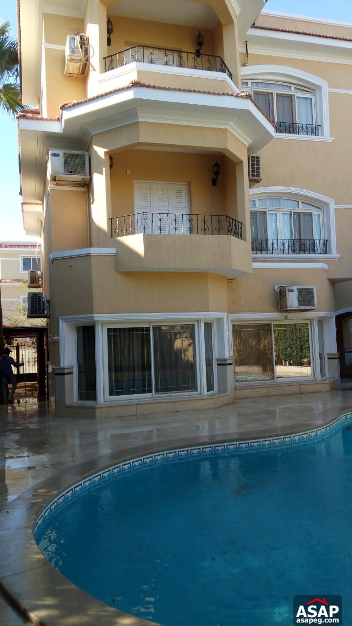 Villa with Swimming Pool for Rent in El Yasmeen Compound