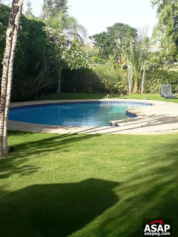 Villa with Pool for Rent in Katameya Heights Villa with Pool for Rent in Katameya Heights