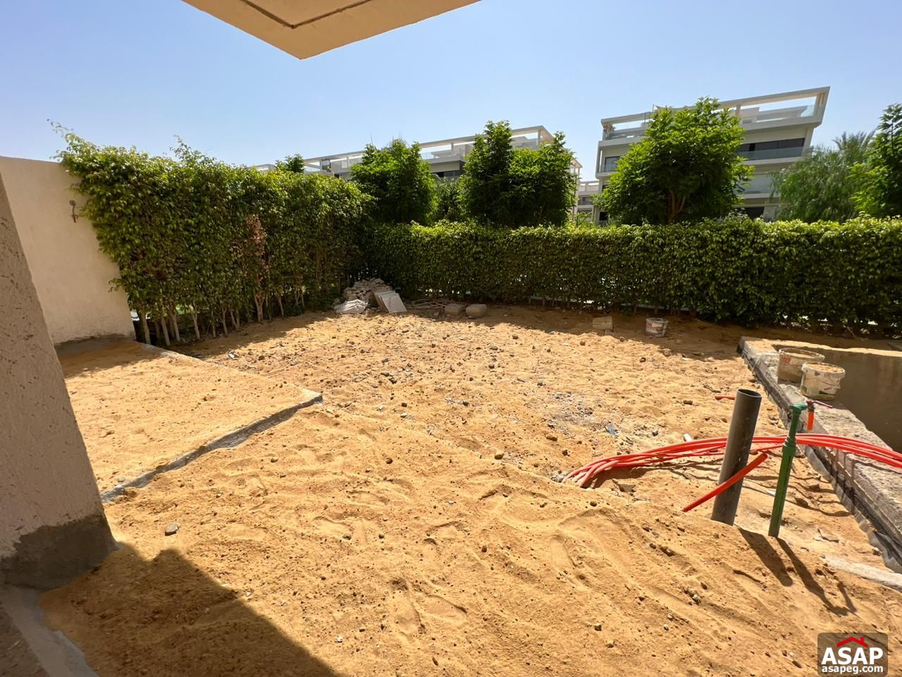 Ground Floor with Pool for Rent in Lake View Residence Ground Floor with Pool for Rent in Lake View Residence