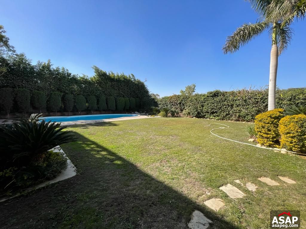 Stand Alone with Swimming Pool for Rent in Katameya Heights Stand Alone with Swimming Pool for Rent in Katameya Heights