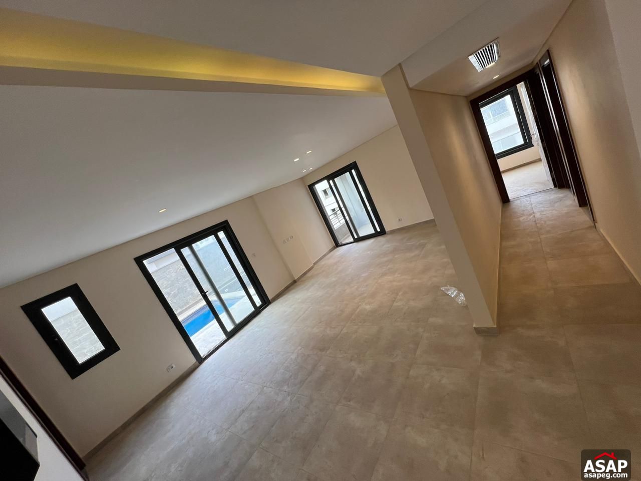 Apartment with Private Pool for Rent in Trio Gardens Apartment with Private Pool for Rent in Trio Gardens