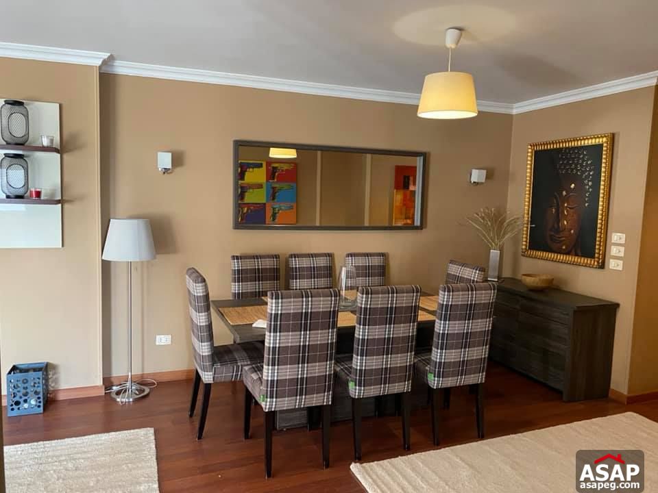 Flat with Nile View for Rent in Zamalek