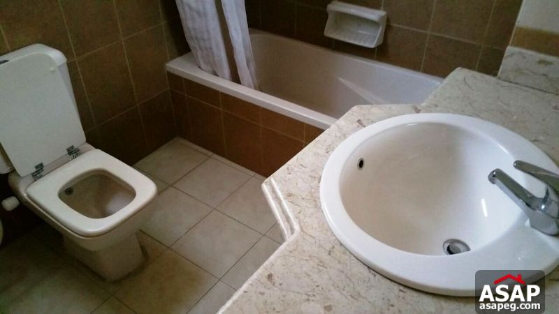 Furnished Apartment with Garden View for Rent in Maadi