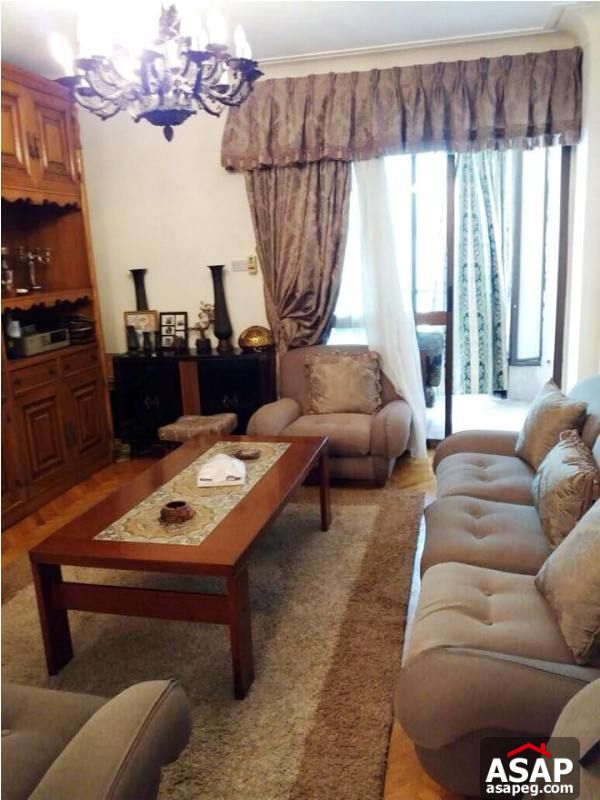 Furnished Apartment with Balcony in Muhandiseen Furnished Apartment with Balcony in Muhandiseen