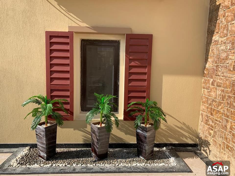 Semi Furnished Stand Alone Villa with Garden for Rent in New Cairo compounds - Mivida