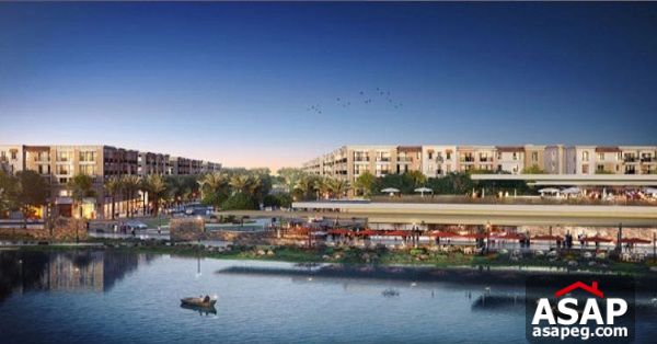 Apartment with pool view at Mivida boulevard