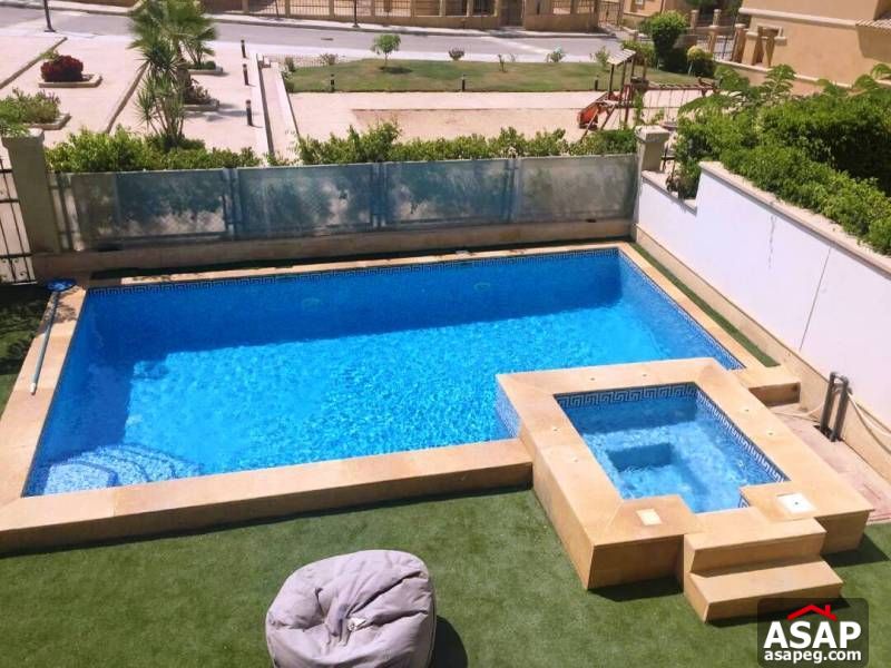 Stand Alone with Pool for Rent in Meadows Park - Sheikh Zayed Stand Alone with Pool for Rent in Meadows Park - Sheikh Zayed