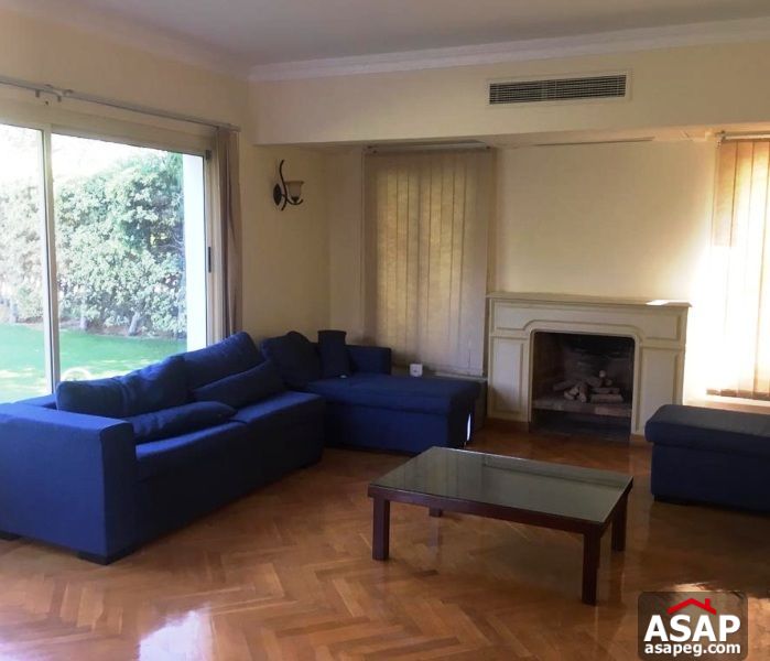 Villa with Garden for Rent in Katameya Heights