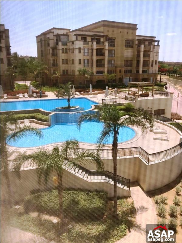 Apartment with Pool View for Rent in Uptown Cairo