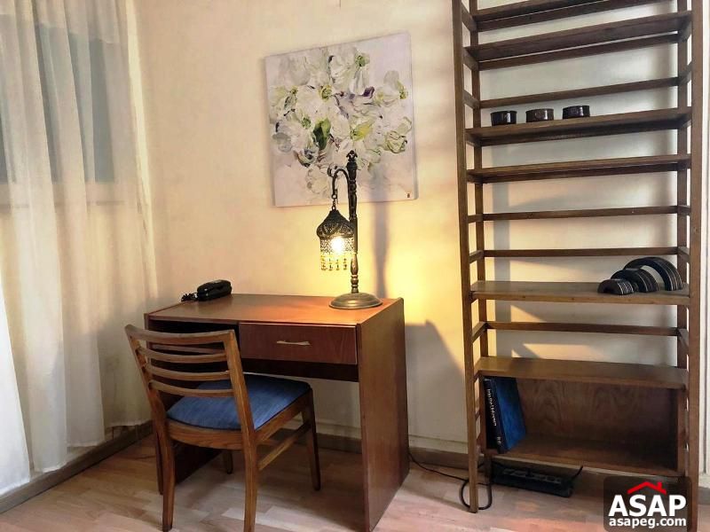 Flat with Big Balcony in Zamalek for Rent