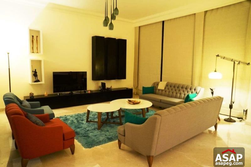 Amazing Furnished Villa with Garden in Allegria Compound