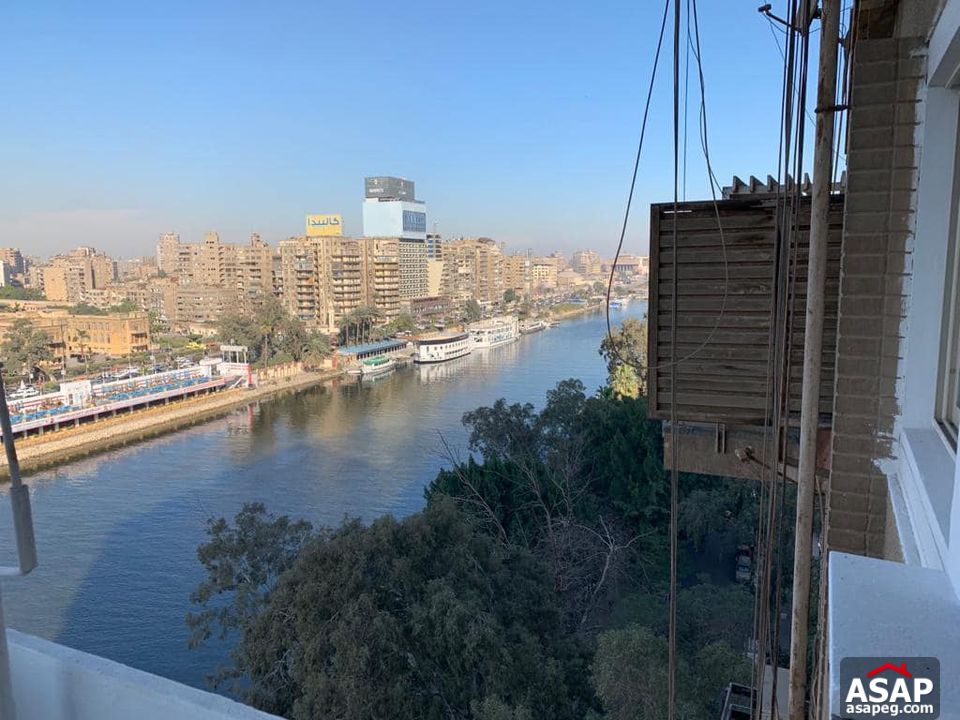 Apartment with Nile View for Rent in Zamalek