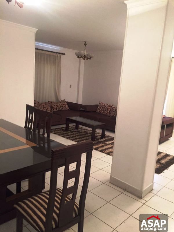 Furnished Apartment with Nice Balcony in El Rehab City