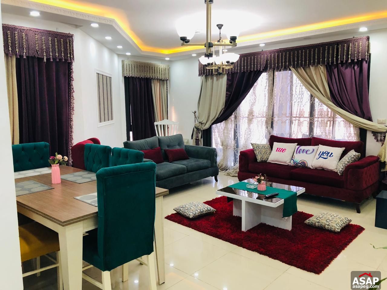 Duplex for Rent in Porto New Cairo
