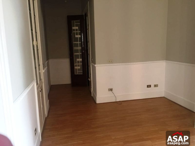 Flat with Balcony in Zamalek for Rent