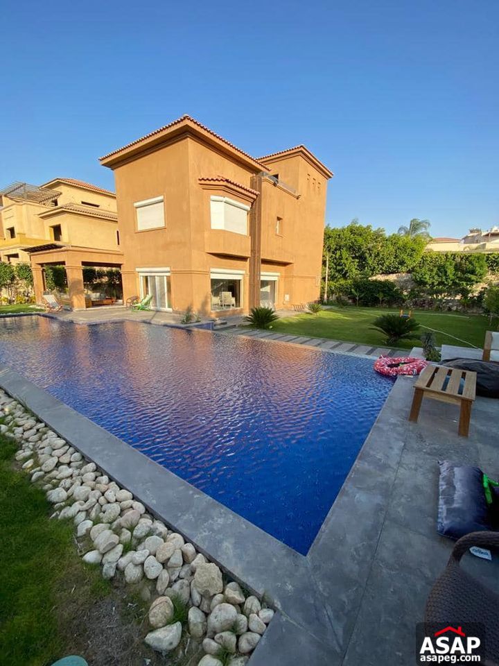 Villa with Pool for Rent in Hadaba Gezira Zayed