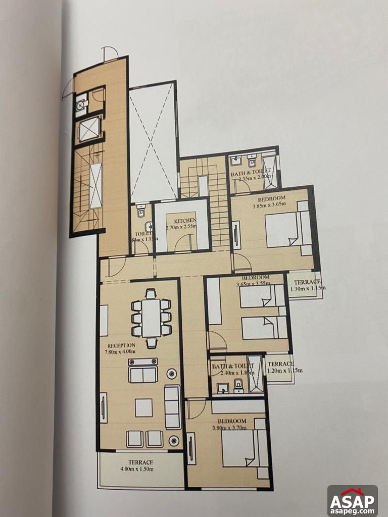 Penthouse for Sale in Marasem Compound Penthouse for Sale in Marasem Compound