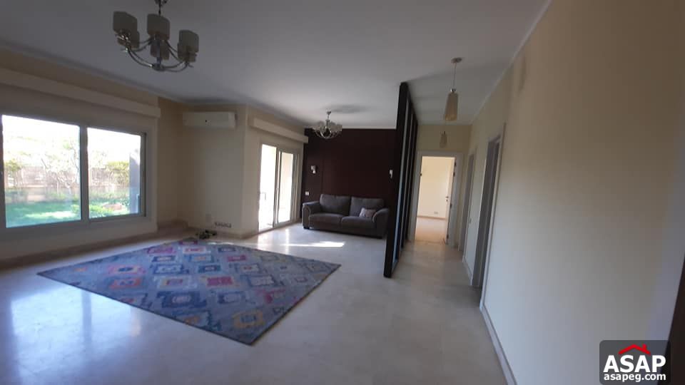 Semi Furnished Ground Floor in the Village Palm Hills