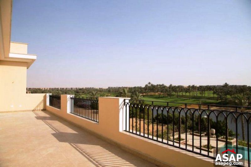 Apartment with Pool for Rent in Katameya Dunes