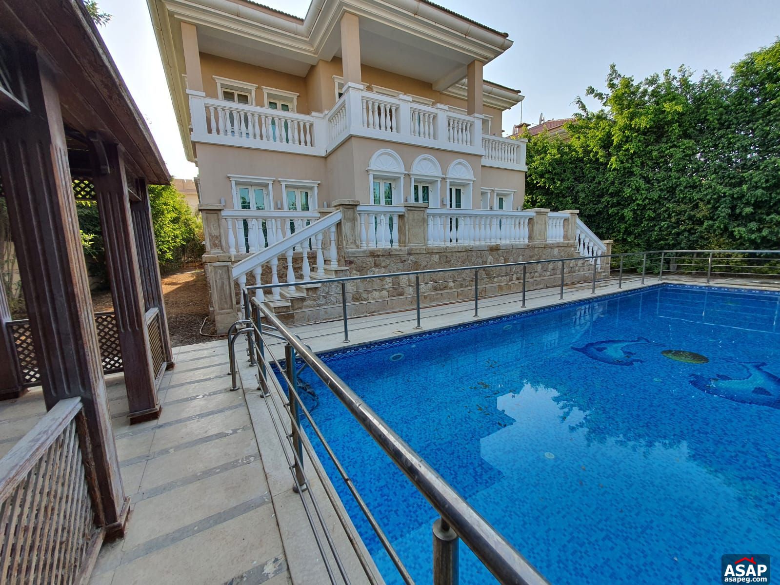 Finished Villa with Pool for Sale in Cairo Festival City Finished Villa with Pool for Sale in Cairo Festival City