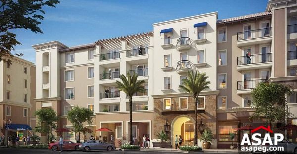 Apartment with pool view at Mivida boulevard