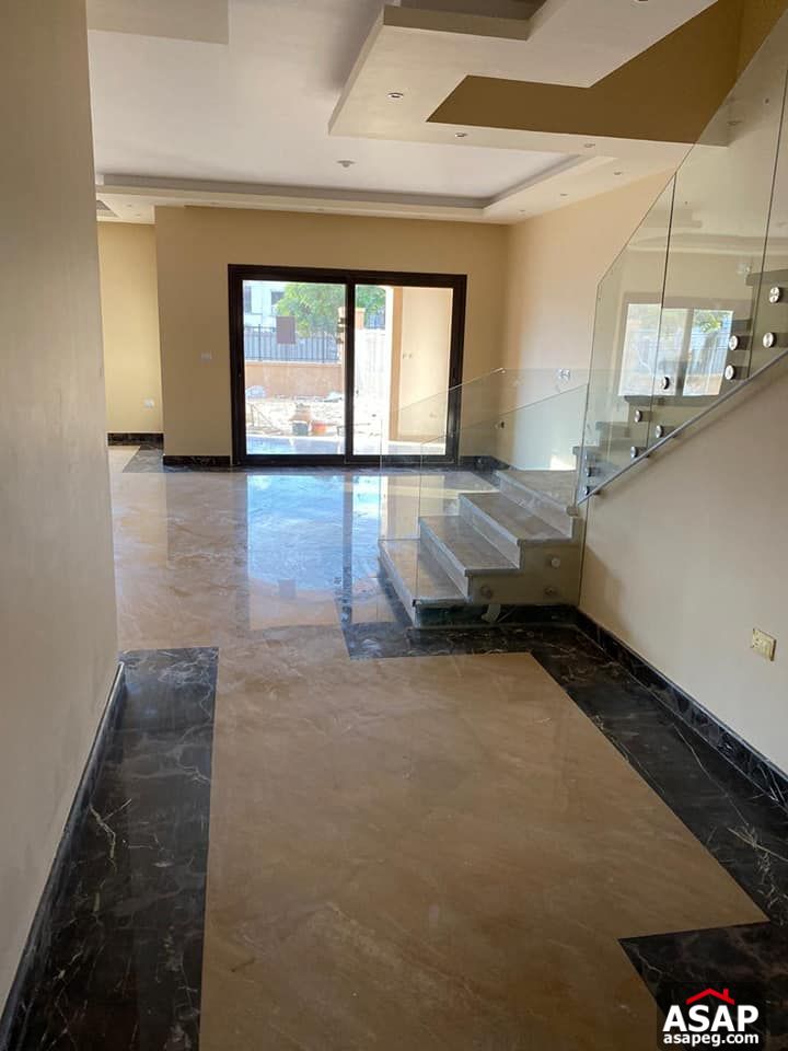 Semi Furnished Stand Alone Villa with Garden for Rent in New Cairo compounds - Mivida