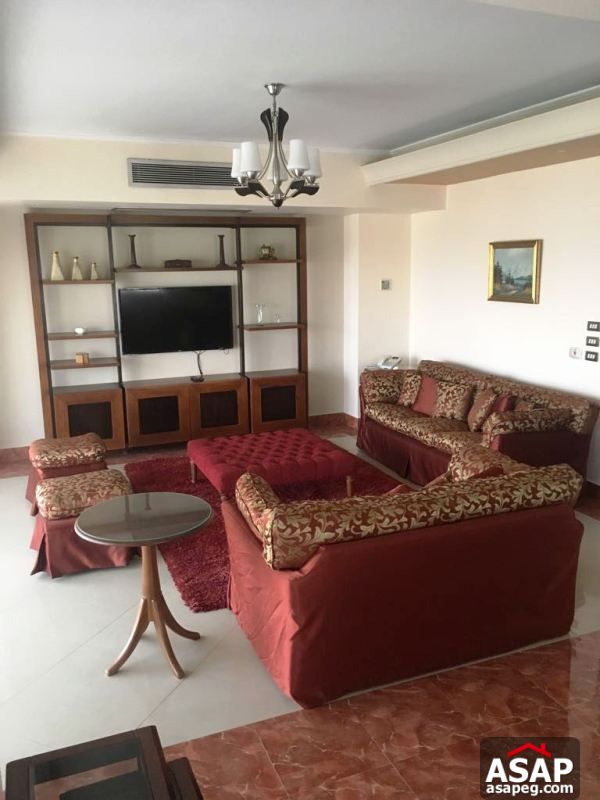 Furnished Apartment with Nile View in Dokki Furnished Apartment with Nile View in Dokki