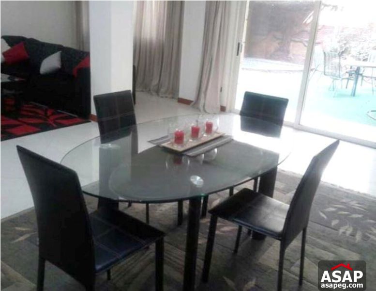 Furnished Villa with Garden for Rent in Katameya Residence