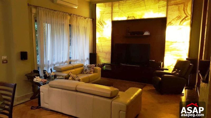 Furnished Villa with Big Garden for Rent in New Cairo