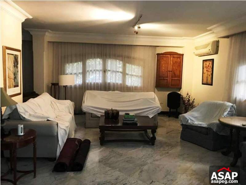 Furnished Apartment with Garden in Maadi Furnished Apartment with Garden in Maadi