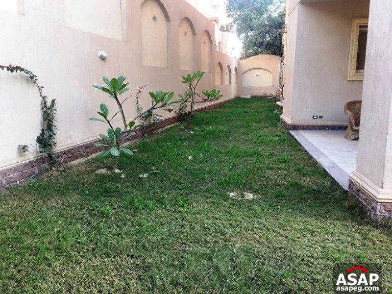 Duplex with Garden for Rent in West Golf - New Cairo