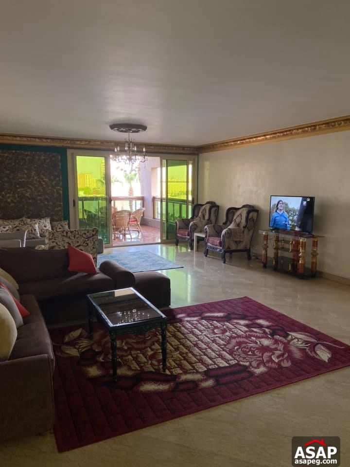 Flat with Nile View for Rent in Zamalek Flat with Nile View for Rent in Zamalek