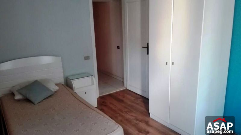 Furnished Apartment with Balcony for Rent in Maadi