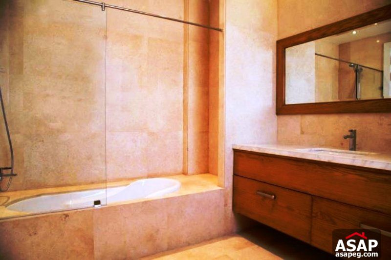 Apartment with Pool for Rent in Katameya Dunes