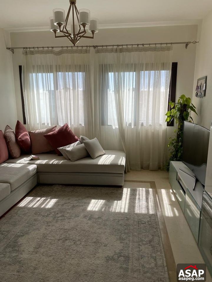 Semi Furnished Apartment for Rent in Mivida Compound Semi Furnished Apartment for Rent in Mivida Compound