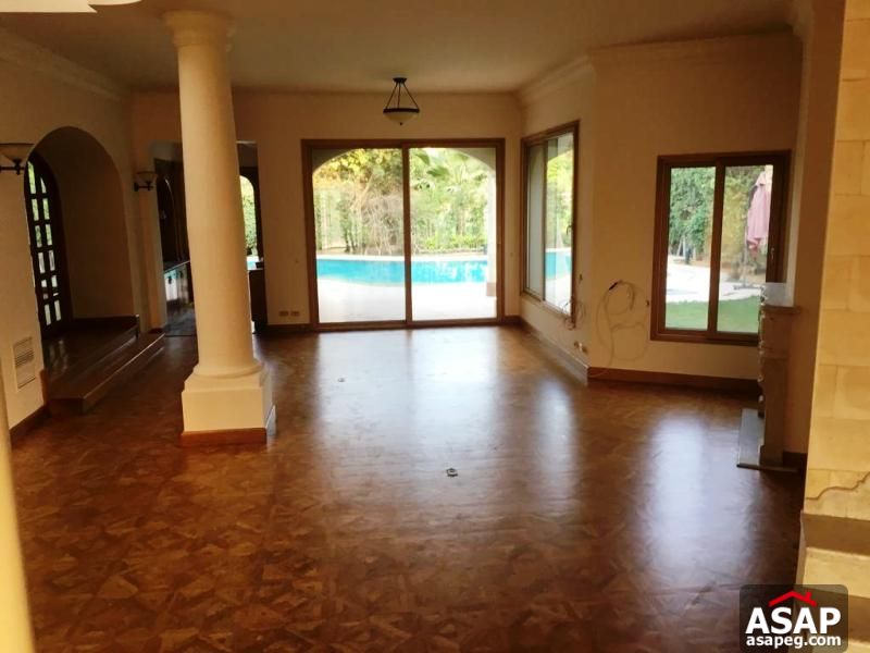 Villa with Pool for Rent in Katameya Heights Villa with Pool for Rent in Katameya Heights