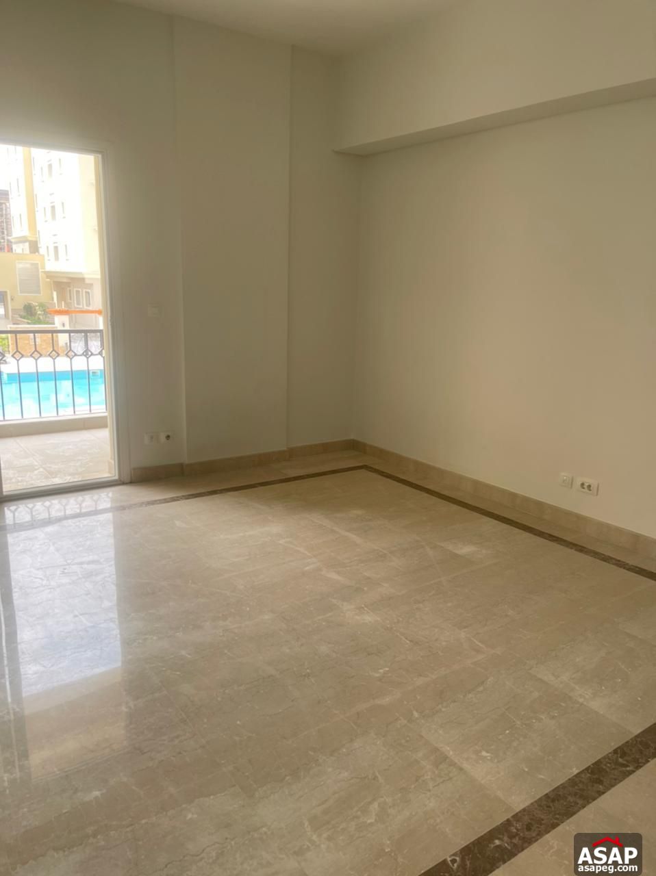 Apartment with Pool View for Rent in Mivida Apartment with Pool View for Rent in Mivida