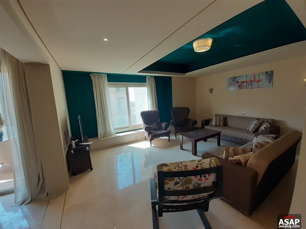 Apartment for Rent in New Cairo compounds - The Village Palm Hills Apartment for Rent in New Cairo compounds - The Village Palm Hills