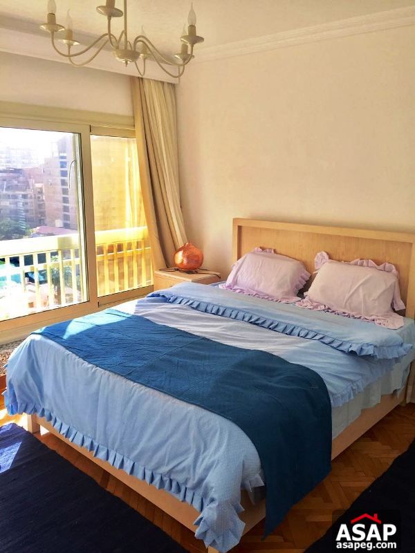 Furnished Apartment with Balcony in Zamalek Furnished Apartment with Balcony in Zamalek